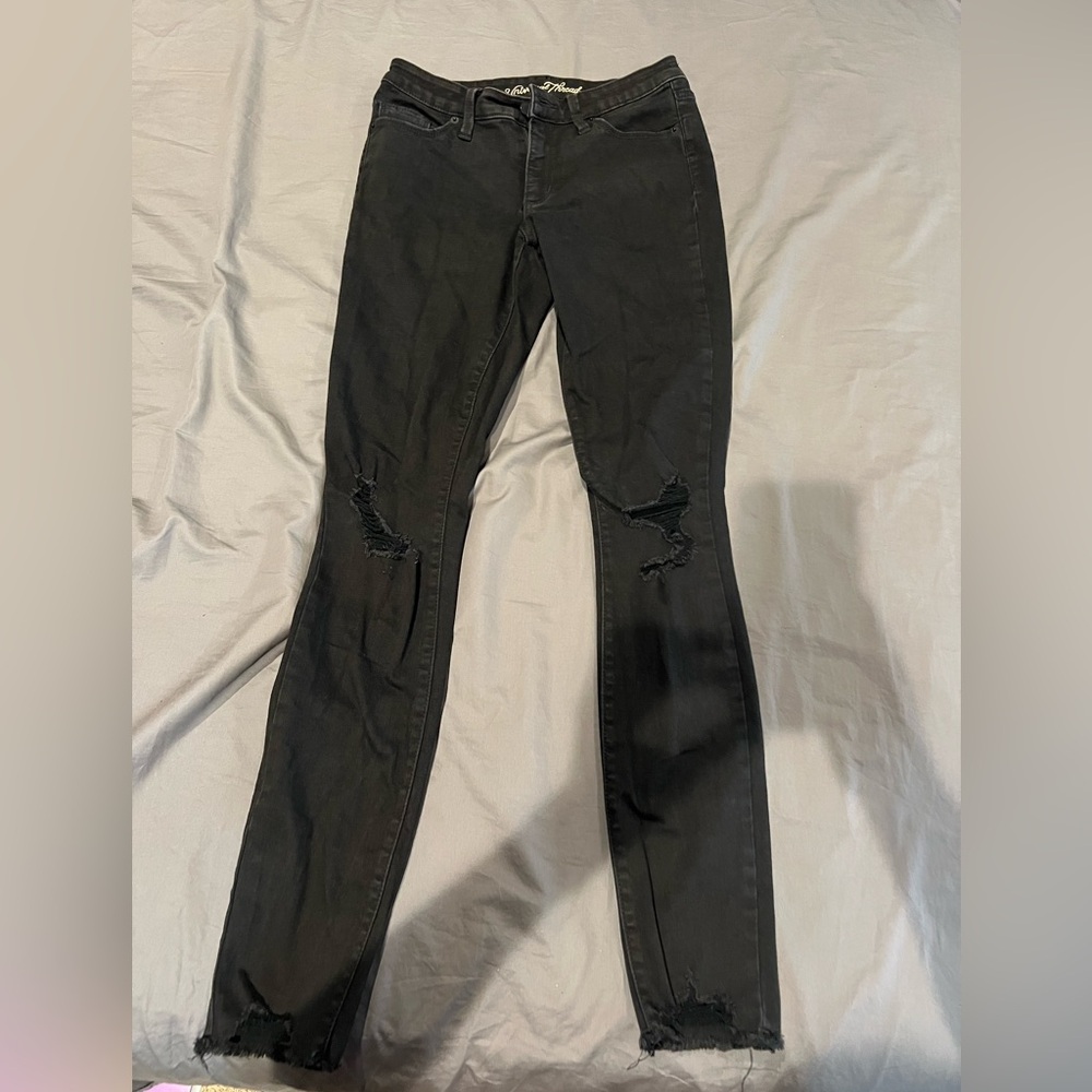 Black skinny jeans